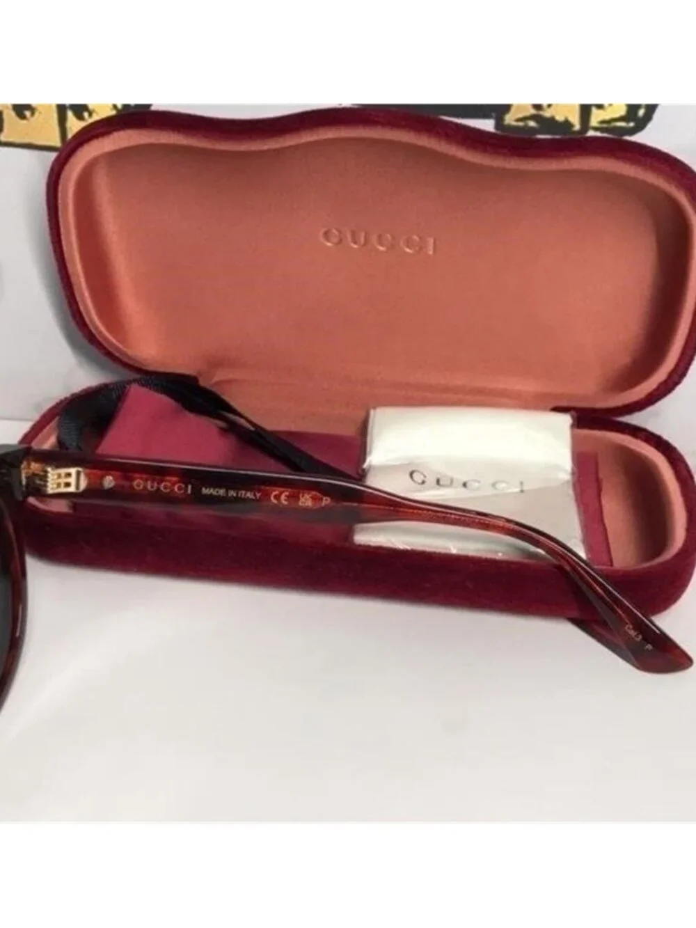 New Authentic Gucci Brown Sunglasses GG0825S 005
